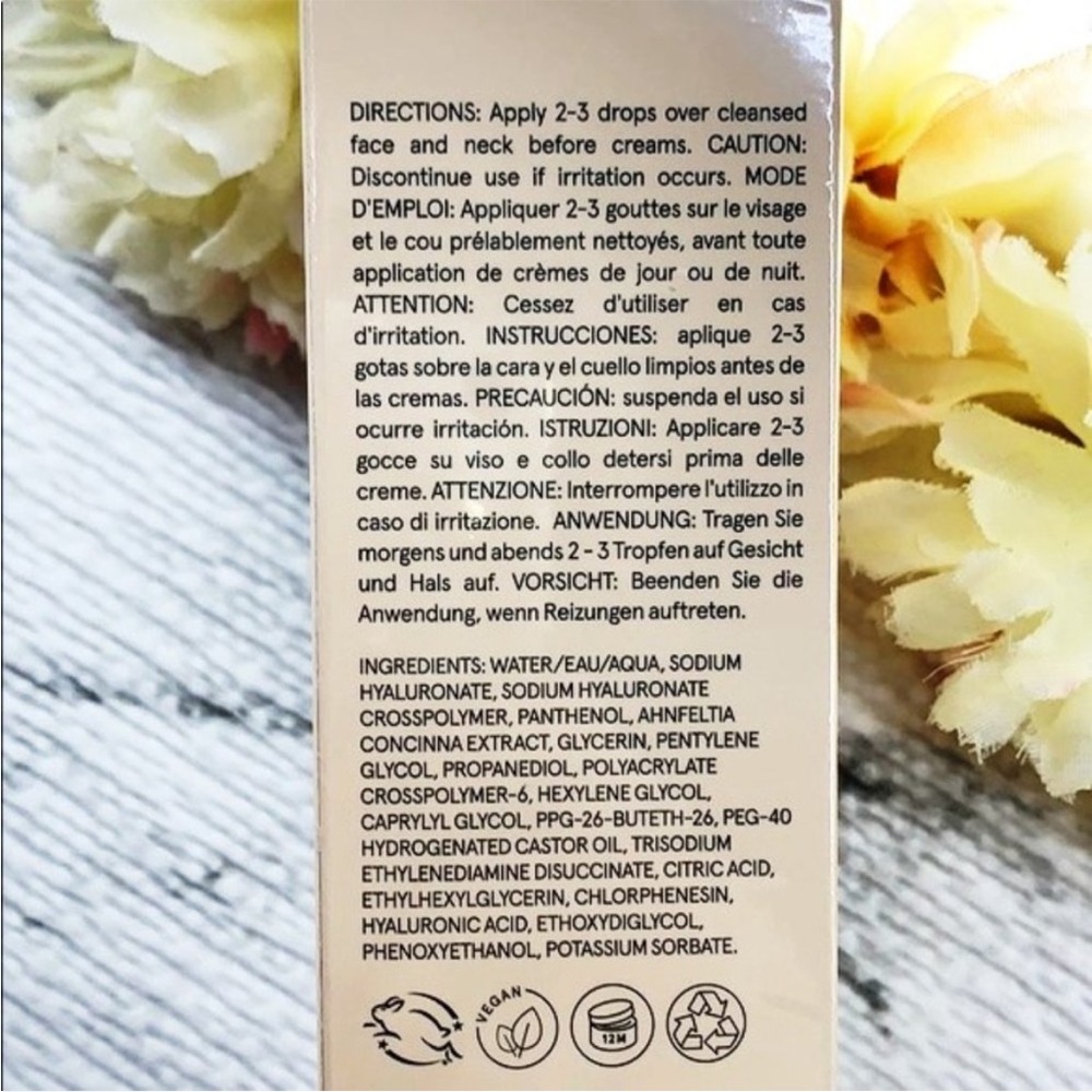 Grace & Stella Hyaluronic Acid Hydrating Serum 50ml NEW/Sealed - Picture 8 of 10